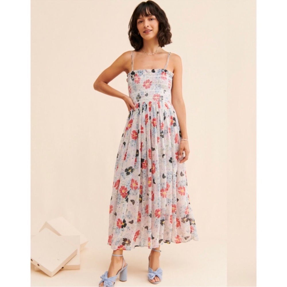 Lily & Lionel X Anthropologie Annie Maxi Dress
Size Medium